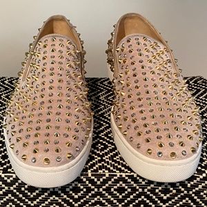 Christian Louboutin- Roller-Boat Spikes/GG